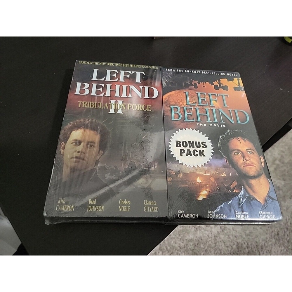 Left‎ Behind The Movie & Left Behind II Tribulation Force VHS 2 pack